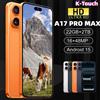 K-Touch Telefoni Cellulari di Ultima Generazione A17 Pro Max, Smartphone Android 5G con Schermo 7.3HD, 22G+2TB, Doppia Fotocamera 16+48MP, Dual SIM, Batteria 7800mAh, Versione Globale Sbloccata