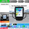Hizpo 9.7 pollici Autoradio in stile Tesla per Ford Fiesta 2009-2017 con SYNC di fabbrica, Android Auto, Carplay Wireless 4G, DSP, Lettore Multimediale, Stereo 2Din, Navigazione GPS, Sistemi