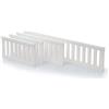 Cuoricini Set Sponde per Letto Moovie Bianco 4 pezzi di Cuoricini