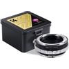 K&F Concept Adattatore obiettivo Nikon F (tipo G) Micro 4/3"