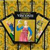 LO SCARABEO Golden Visconti Tarot 22 Carte Grand Trumps Lo Scarabeo