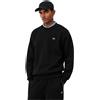 Lacoste Felpa Girocollo Uomo con Interno Felpato Nero