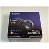 Canon PowerShot SX740 HS Silver 20.3MP 40x Zoom 4K Nuova Sigillata Giappone