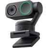 Insta360 Link 2 Pro Webcam 4K PTZ per PC/Mac Sensore 1/1,3 tracking IA microfoni