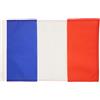 AZ FLAG Bandiera Francia 45x30 cm Stendardo Francese Poliestere 100D Asola | Uso interno ed esterno bandiera decorativa doppie cuciture e bordi rinforzati con guaina per asta
