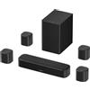 Selius Soundbar surround 7.1 canali - Potenza di 350 Watt - Lunghezza 40 cm - Colore nero - Per televisore