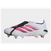 Adidas Womens adidas Scarpa Da Calcio Predator Elite Fold-over Tongue Per Terreni Naturali Morbidi - Bianco, bianco