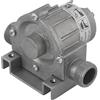wolfcraft Pompa per Trapano con Corpo in Metallo, Pompa Autoadescante con Portata fino a 3000 l/h - ideale come Pompa da Giardino o per lo Svuotamento Acqua - 2200000