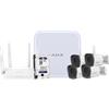 Ajax NVRKIT108B-2W Kit videosorveglianza IP 8 canali 4 Bullet Wi-Fi 2 MP HDD 1 TB