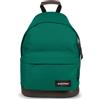 Eastpak Zaino vintage Eastpak Wyoming 24L Zaino con base in pelle per università e lavoro Pineneedlegreen