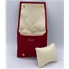 Cartier pochette da viaggio travel box clutch rosso red new