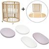 Stokke Sleepi Kit Completo Culla e Lettino - Natural - Lavender