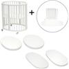 Stokke Sleepi Kit Completo Culla e Lettino - White - White