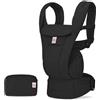 Ergobaby Marsupio Omni Deluxe in Cotone Soft Touch - Onyx Black