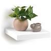 Modul'Home 6RAN790BC - Mensola in MDF, 25 x 22,8 x 3,4 cm, Pannello MDF, Bianco, L25xP22,8x3,4cm
