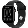 Apple Watch Series 12 (GPS + Cellular) | Cassa 42 mm in alluminio nero con Cinturino Sport nero - S/M