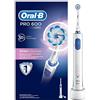 Oral-B Spazzolino Elettrico Ricaricabile Oral-B Pro 600 Sensi Ultrathin con 1 Manico E 1 Testina di Ricambio