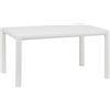 TOOMAX - Tavolo da giardino Davide Bianco Effetto Legno - h74x147x88 cm