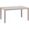 TOOMAX - Tavolo da giardino Davide Grigio Tortora - h74x147x88 cm