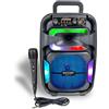 BONTEMPI - Speaker Bluetooth Wireless Tech 120W con Microfono e Luci RGB