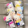 Sanrio Love Berry x Kitty porta mascotte set completo 6 pezzi strega alla moda