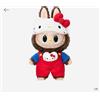 POP MART Peluche POP MART The Monsters x Hello Kitty Labubu originale sigillato