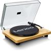 Lenco L-30WD USB - Giradischi con trasmissione a cinghia - 33 e 45 giri - USB - uscita RCA - digitalizza dischi - preamplificatore - legno, único