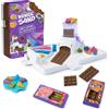 Kinetic sand, laboratorio dei dolci con 453 g di sabbia modellabile, custodia a forma di snack in barretta e 8 attrezzi e formine, 5+ anni
