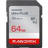 Sandisk - Microsd Ultra Plus 64gb Uhs-i U1 V10-grigio