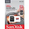 Sandisk - Microsd Ultra A1 128gb + Adatt
