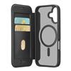 Cellularline - Custodia A Libro Daily Mag Per iPhone 17-nero, Trasparente