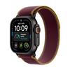 Apple - Watch Ultra 4 Gps + Cellular 49mm Titanio-trail Loop Borgogna - M/l