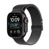 Apple - Watch Ultra 4 Gps + Cellular 49mm Titanio-loop Milanese Nero - Medium