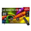 Lg - Smart Tv Led Nano 4k Uhd Ai 85 Nu90 85nu900b6la-charcoal Black
