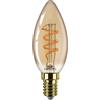 Signify GmbH Philips LED Candela a spirale 3W = 25W E14 Oro 250lm bianco extra caldo 2200K DIMMABILE