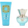 Versace Dylan Turquoise Pour Femme Eau de Toilette, 30 ml + Gel Corpo 50 ml