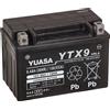 Yuasa Batteria YUASA YTX9 WC, 12V, 8,4Ah/C20 - 135A (EN), per motociclette