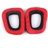 OEM Cuscinetti auricolari di ricambio rossi per cuffie da gioco G35, G930, G430 e F450