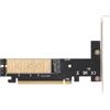 OEM Adattatore PCIe 3.0 x16 per SSD M.2 NVMe - 32 Gbps - M.2 M-Key 2280, 2260, 2242, 2230 - Compatibile con i modelli di SSD Blue - Trasferimento dati veloce.