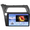 OEM Lettore multimediale per auto, integrazione con smartphone, uscita audio di alta qualità, compatibile con la Civic Hatchback dal 2006 al 2011, fotocamera T20-D