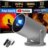 Selius Mini proiettore - Risoluzione 1280 x 720, 18000 lumen e tecnologia DLP - Ideale per videogiochi e home cinema