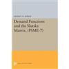 Sydney N. Afria Demand Functions and the Slutsky Matrix. (PSME-7), V (Tascabile)