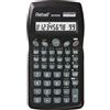 Rebell SC2030 - Calcolatrice scientifica con calcolatrice, calcolatrice (tasca, calcolatrice scientifica, 10 cifre, 1 linee, batteria, colore: Nero