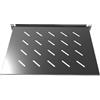 HIKVISION DS-XSPB04-S/B - Ripiano Rack 19" per Armadi Serie S 4U/6U/9U/12U, Portata 20 kg