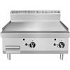 Risto Modello: 10833001923672,Fry top griglia elettrico professionale da banco piastra Liscia 9.6 kW 80x70x47,5h cm