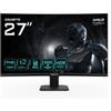 GIGABYTE GS27FC2 Monitor Gaming Curvo 27 FHD - 1920 x 1080, 240Hz, 1ms, 350 cd/m