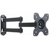 Techly Supporto a Muro per TV LED LCD 13-30 Inclinabile 2 Snodi Nero ICA-LCD 923