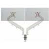Leitz Braccio per doppio monitor salvaspazio Ergo (Leitz Ergo Space Saving Dual