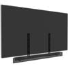 Multibrackets 7895 supporto da parete per casse acustiche Staffa per TV Nero (Mu