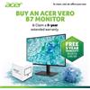 Acer Vero B7 VERO B247YGBMIPRZX IPS 120H HDMI/DP Monitor PC 60,5 cm [23.8] 1920